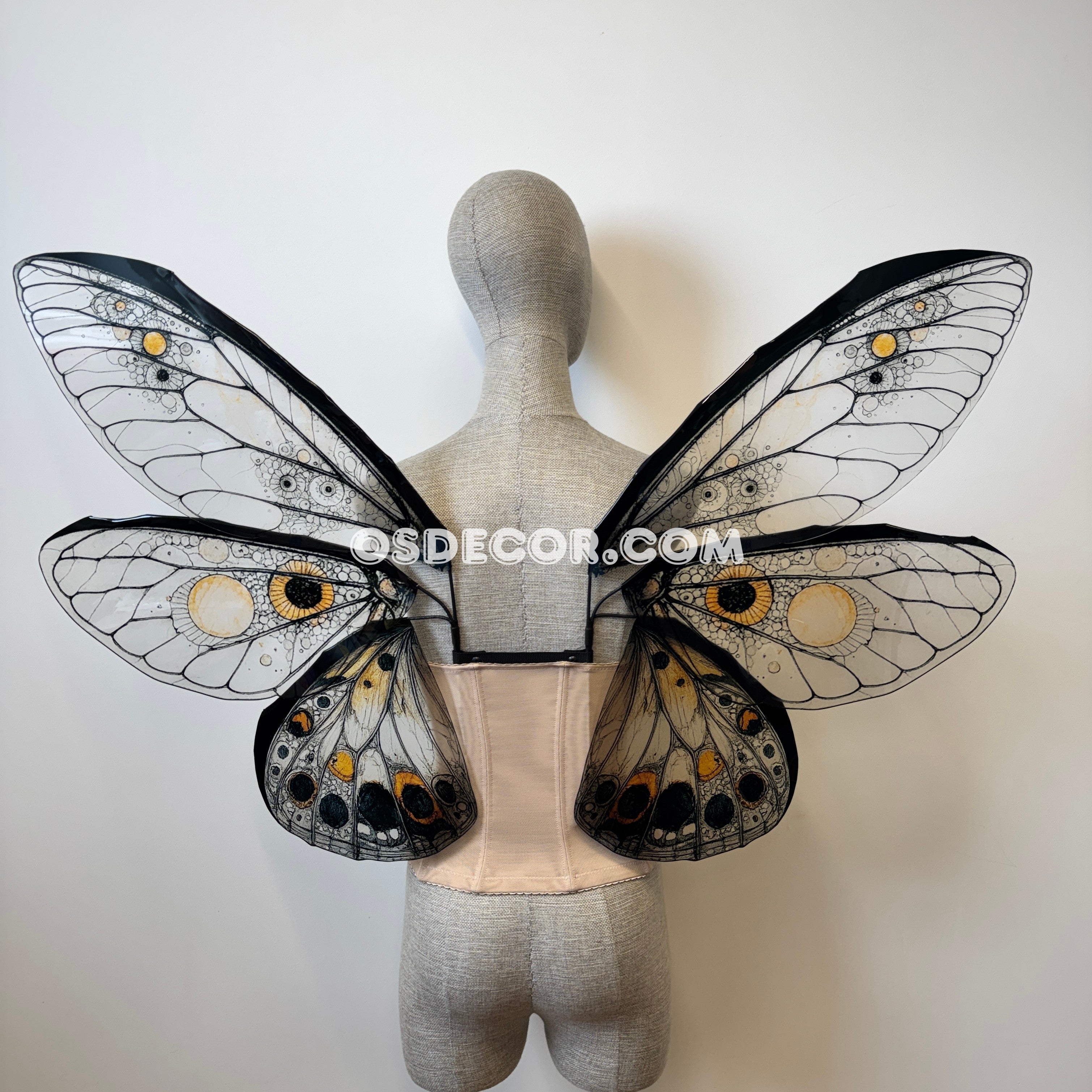 Black Butterfly Fairy Wings