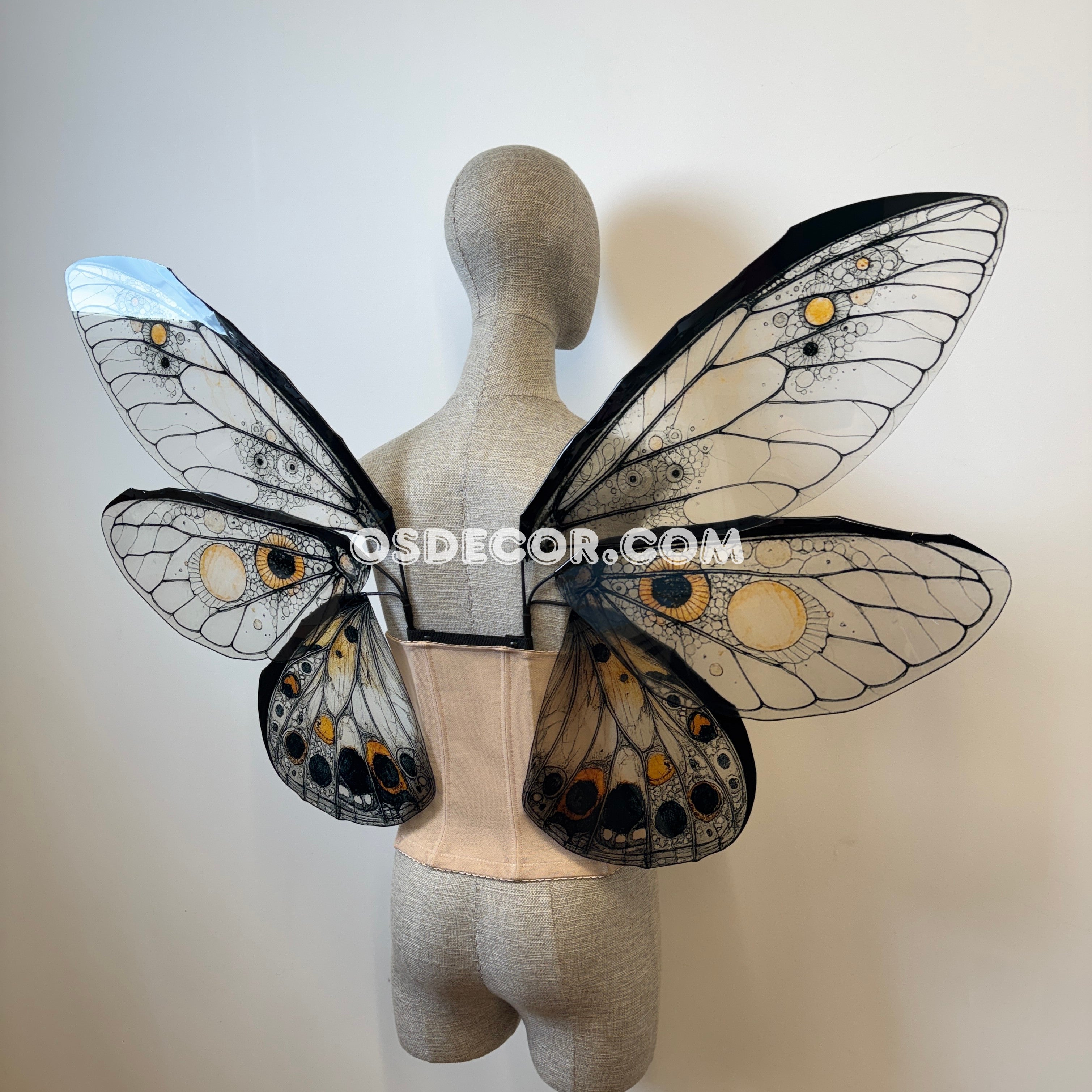 Black Butterfly Fairy Wings