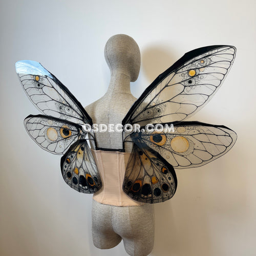 Black Butterfly Fairy Wings