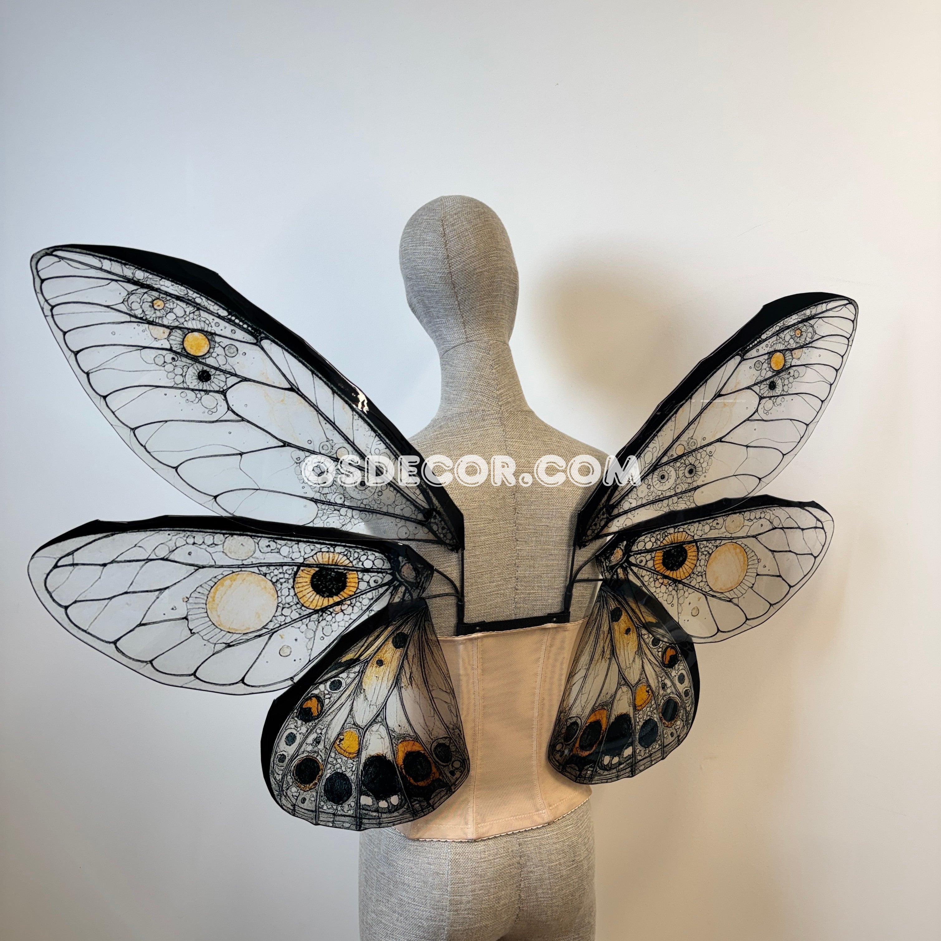 Black Butterfly Fairy Wings