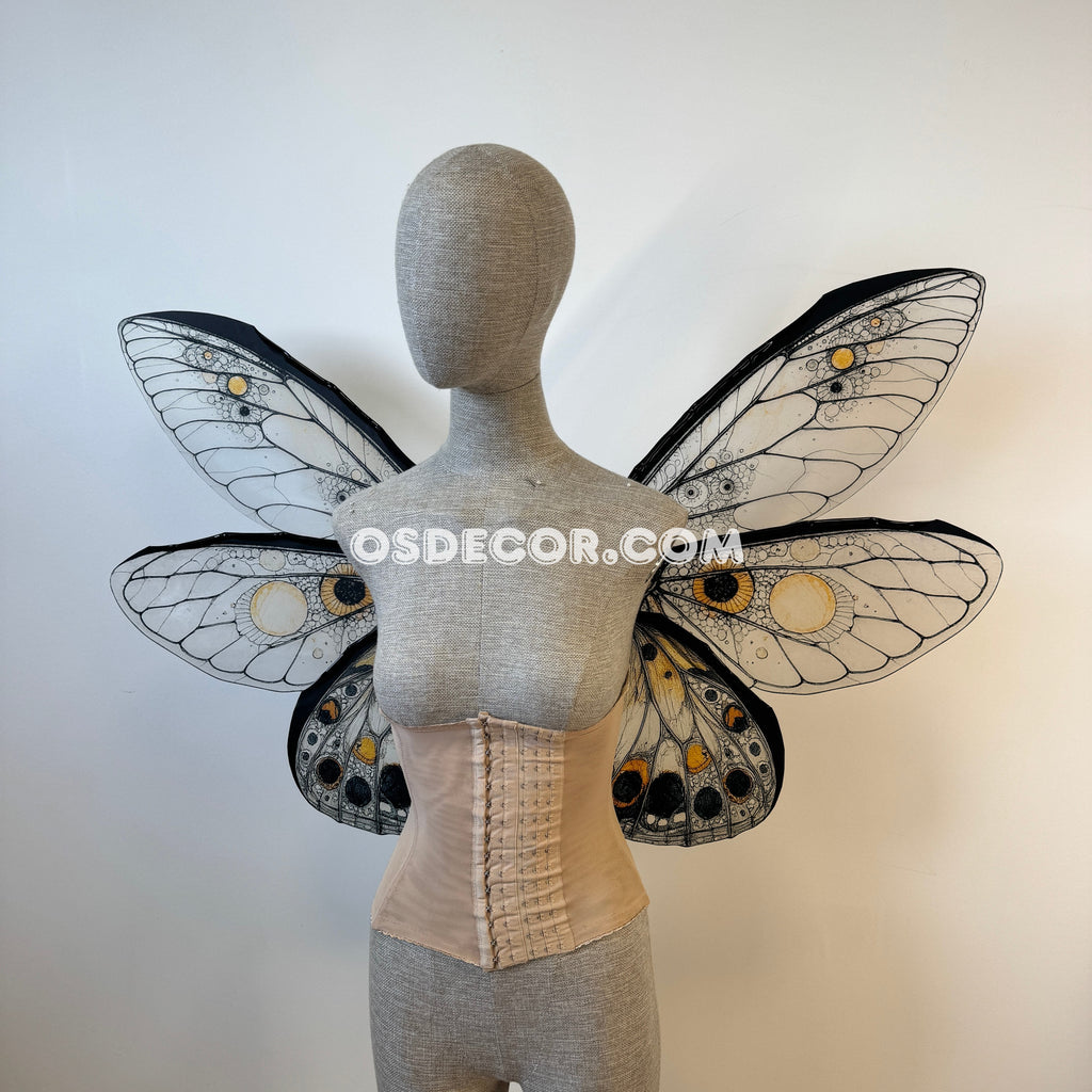 Black Butterfly Fairy Wings