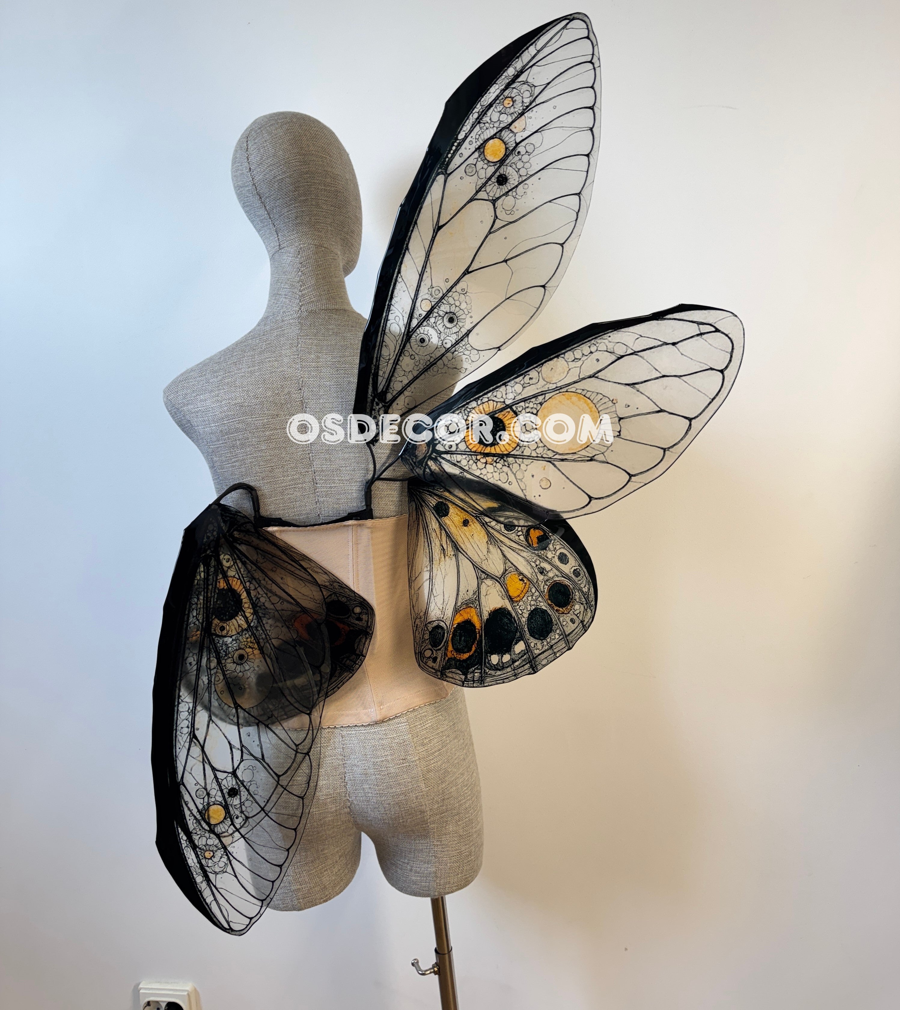 Black Butterfly Fairy Wings