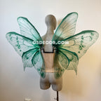Green Turquoise Leaves Fairy Wings (копия)