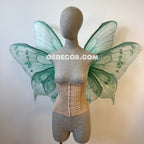 Green Turquoise Leaves Fairy Wings (копия)