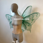 Green Turquoise Leaves Fairy Wings (копия)