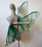 Green Turquoise Leaves Fairy Wings (копия)
