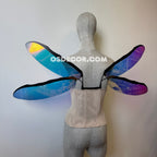 Blue Purple Dragonfly Fairy Wings