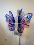 Pansy Fairy Wings in Purple and Blue – Handmade Butterfly Wings for Cosplay