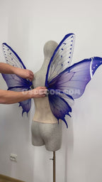Purple Butterfly Fairy Wings