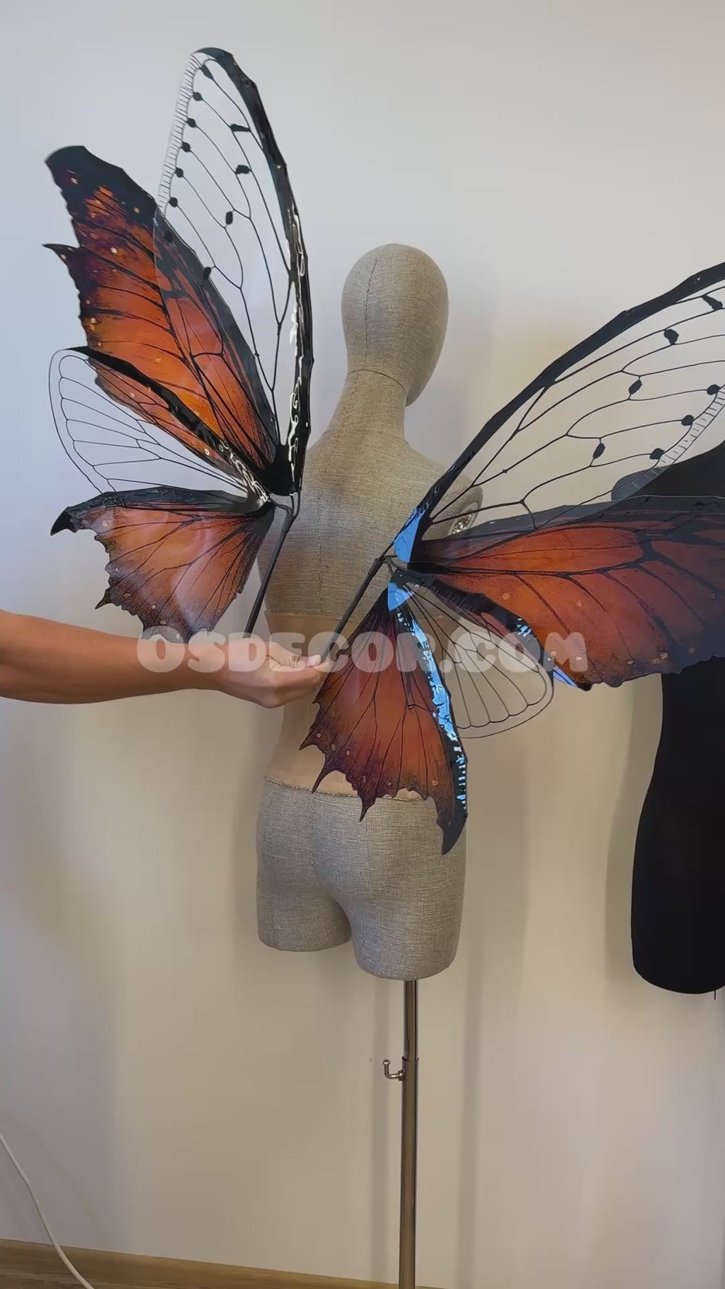Red Butterfly Fairy Wings